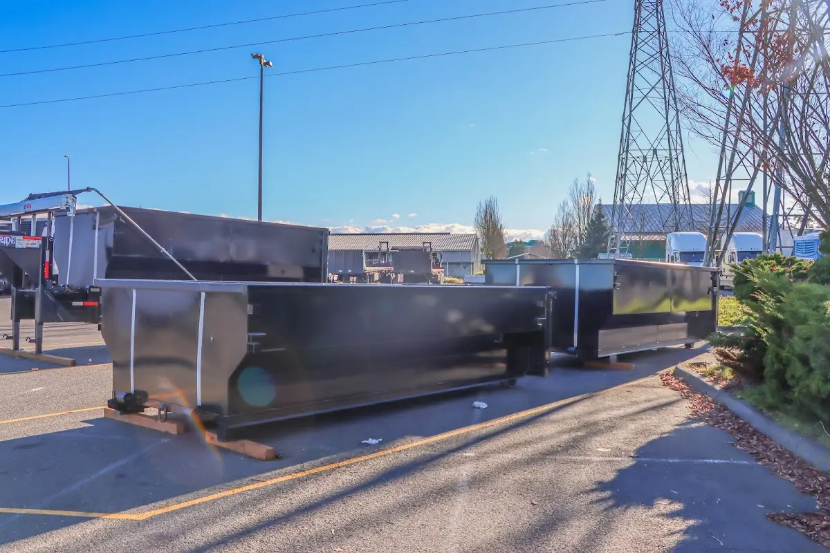 Professional dumpster rental and junk removal service in Champion